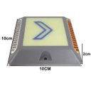 Ver imagem 6 de Tacha Refletiva Olho de Gato Kit 4 Uni Sinalizaçao Viaria Estrada Pista Rodovia Transito Marcador de