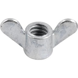 Porca Borboleta Zincada 1/4'' com 5 peças Vonder - 1