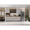 Ver mais imagens de Cozinha Completa Itatiaia Lumina Aéreo 2 Portas 270cm em Madeira Mdf Cinamomo/fendi