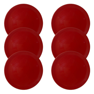 Kit Prato Raso Unni Red - 6 Peças