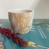 Vasos Em Cerâmica Mini Mesclados - Unidade Laranja Mesclado - 5