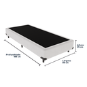 Ver imagem 3 de Cama Box Solteiro Branco Madeira 88x188