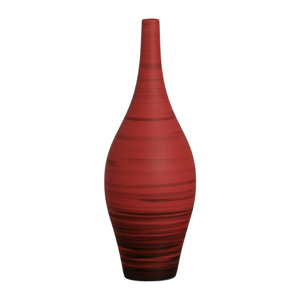 Vasos Decorativos para Sala de Jantar Garrafas Cristal Vermelho Vulcano Joelma Decorações Styllo - 2