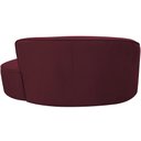 Ver imagem 7 de Sofá Curvo 02 Lugares 150cm Eron Braço Direito Veludo Vermelho - Nexta Casa
