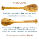 Ver imagem 3 de Decoração de Praia 2 Remos de Madeira Artesanal