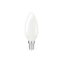 Ver imagem 1 de Lâmpada Led Save Energy Filamento Vela Milky C35 Ip65 4w E14 Bivolt 2400k Branco Quente Se-375.2327