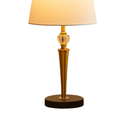 Ver imagem 3 de Abajur Sindora Dct00547 32x62cm E14x1 Dourado