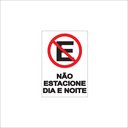 Ver imagem 1 de Placa - Não Estacione - 20cm X 15cm
