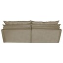 Ver imagem 6 de Sofá sem Caixa Retrátil Reclinável 2.55m Cama Inbox Versátil com Pillow Top e Molas Velusoft Bege