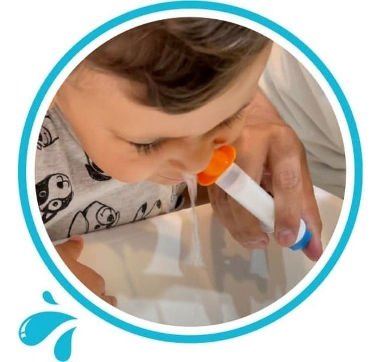 Dispositivo Nosewash de Lavagem Nasal Higienizador Bebê E Criança 10ml:Turabão - 5
