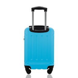 Kit Mala de Viagem Bordo Tamanho Pp Rígida em Abs Cadeado Segredo Rodas 360º Gladiador A5mb2 com Moc - 4