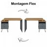 Escrivaninha com Regulagem Estilo Industrial Plus Artany - 7
