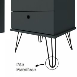Escrivaninha com Regulagem Estilo Industrial Plus Artany - 9
