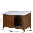 Ver imagem 3 de Casinha de Cachorro Criadora em Madeira Maciça N° 6 - Cerejeira