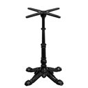 Ver imagem 2 de Base de Mesa Apus em Ferro Preto 75 Cm (alt) Tampo Mdp Redondo Cinza 70 Cm (larg) X 2,5 Cm (alt)