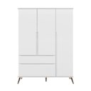 Ver imagem 5 de Quarto Infantil com Guarda Roupa 3 Portas 2 Gavetas e Cômoda 3 Gavetas 1 Porta Melinda