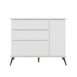 Quarto Infantil com Guarda Roupa 3 Portas 2 Gavetas e Cômoda 3 Gavetas 1 Porta Melinda  - 10