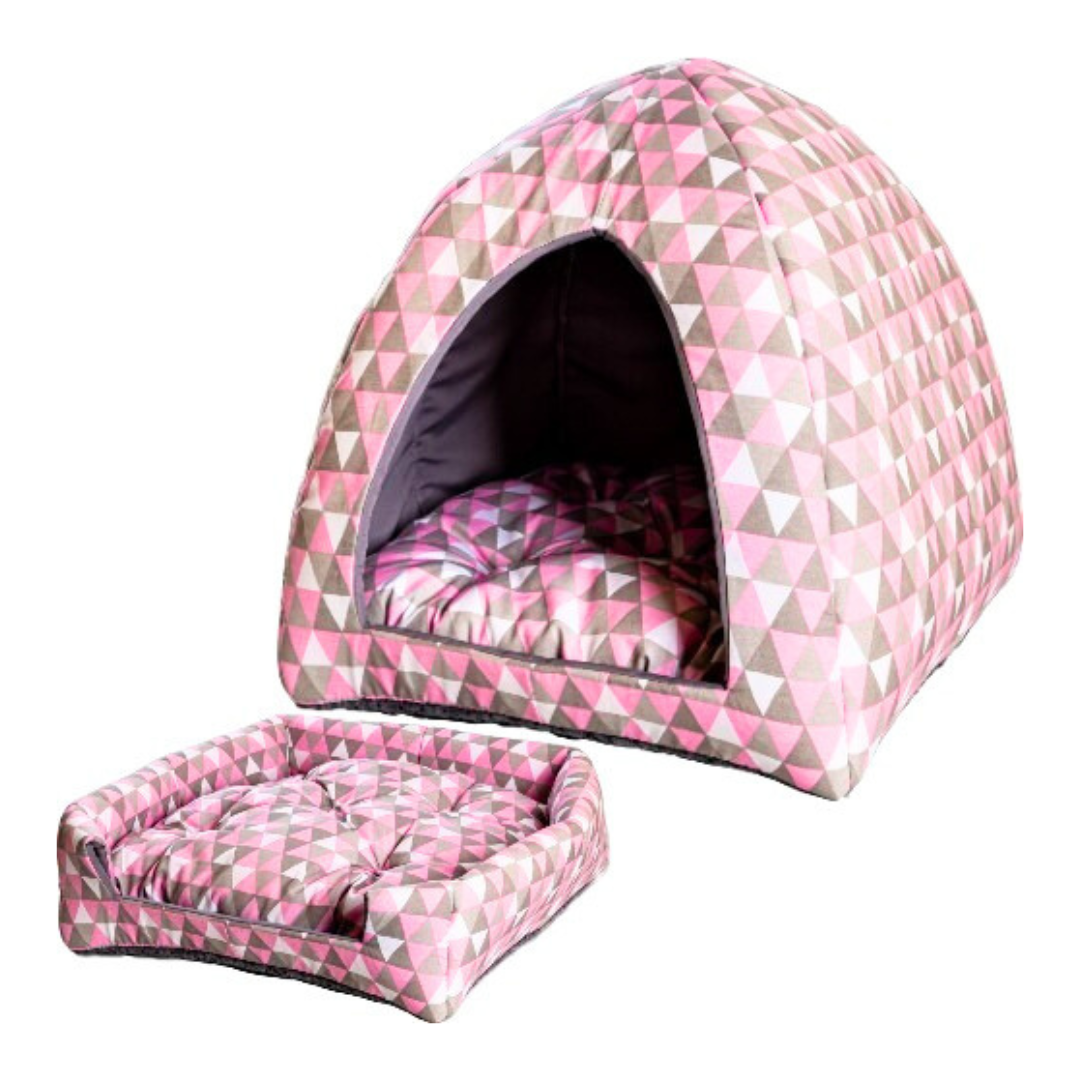 Cama Iglu Cachorro Caminha Cabana Toca Gato Luxo 45 X 45 Cm Grande