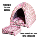 Ver imagem 2 de Cama Iglu Cachorro Caminha Cabana Toca Gato Luxo 45 X 45 Cm Grande