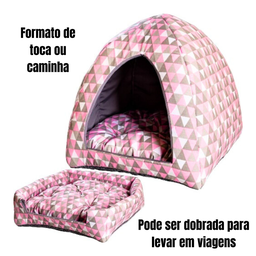 Cama Iglu Cachorro Caminha Cabana Toca Gato Luxo 45 X 45 Cm Grande - 2