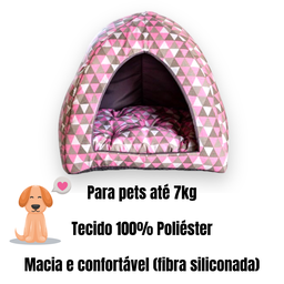 Cama Iglu Cachorro Caminha Cabana Toca Gato Luxo 45 X 45 Cm Grande - 3