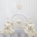 Ver imagem 1 de Mobile para Berço Musical Giratório Princesas Bege