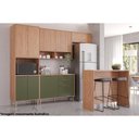 Ver imagem 3 de Bancada Ilha Cozinha Gourmet 125 Cm Freijo - Mgm