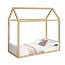 Ver imagem 2 de Mini Cama Infantil Montessoriana Zoe Branco/Fosco Madeira |MDF