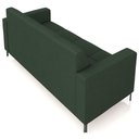 Ver imagem 7 de Sofá 2 Lugares Sala Living Industrial 160cm Senna K01 Veludo Verde - Lyam Decor