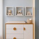 Ver imagem 2 de Kit 3 Nichos Juju Branco/Fosco | 100%MDF