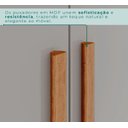 Ver imagem 7 de Guarda Roupa 2 Metros de Largura 6 Portas 3 Gavetas Ubatuba Valverde