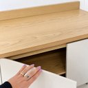 Ver imagem 6 de Balcão Multifuncional para Cozinha 2 Portas com Tampo para Cooktop com Rodapé Decorativo