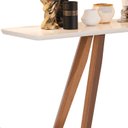 Ver imagem 3 de Aparador Retro Com Pés Palito Hall de Entrada Tigo Off White