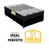 Cama Box Casal Colchão Espuma D33 Firme Duo 138x188x60cm - 4