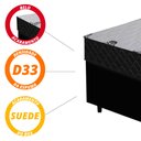 Ver imagem 5 de Cama Box Casal Colchão Espuma D33 Firme Duo 138x188x60cm
