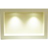 Nicho de Embutir de Mármore Sintético 30x50cm Bege com LED Quanta Compositos Nicho de embutir 30x50  - 3