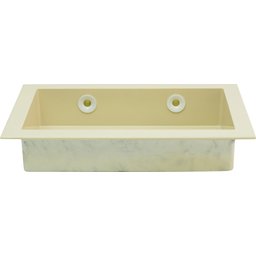 Nicho de Embutir de Mármore Sintético 30x50cm Bege com LED Quanta Compositos Nicho de embutir 30x50  - 4
