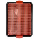 Ver imagem 1 de Sanitário Higiênico Canino Pet Banheiro para Cachorros Tapete Higienico - Vermelho