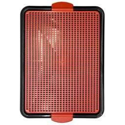 Sanitário Higiênico Canino Pet Banheiro para Cachorros Tapete Higienico - Vermelho - 1