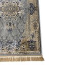 Ver imagem 5 de Tapete Persa Royal Cinza 100x150cm Fio Acetinado - Decoração para Quarto e Sala