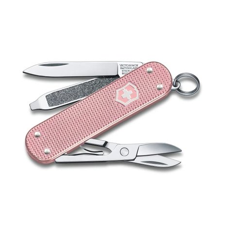 Mini Canivete Suíço Classic Colors Alox 5 funções Cotton Candy Victorinox 0.6221.252G