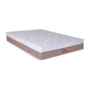 Colchão Casal Orthoflex Ortopédico Foggia Unic Face Bege 188x138x28 Cm