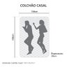 Colchão Casal Orthoflex Ortopédico Foggia Unic Face Bege 188x138x28 Cm - 7
