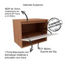 Ver imagem 7 de Conjunto Para Banheiro Com Cuba E Espelho Bn5 Amendoa Branco
