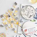Ver imagem 7 de Kit Cortadores de Biscoito Inox 26 Peças Números e Formas
