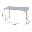 Ver imagem 5 de Mesa Pratica Dupla 120cm Mor Dobravel Camping Estetica