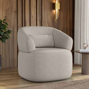 Poltrona Living Orgânico Duomo Boucle Just Time