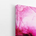 Ver imagem 3 de Tons de Rosa e Roxo Respingo Tinta Quadro Canvas 140x90cm