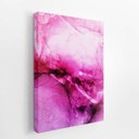Ver imagem 2 de Tons de Rosa e Roxo Respingo Tinta Quadro Canvas 140x90cm