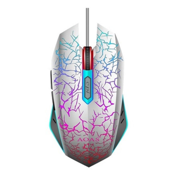 Mouse Aoas Gaming K60 Lighting Alta Performance e Iluminação - 3